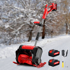 Cordless snow shovel: snow shovel with battery accessories.
