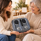 Electric foot massager with heat: massager presented as a gift.