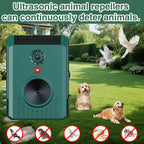 Solar bird repeller: outdoor deterrence illustration.