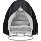 Double egg chair cover: cover fitted to double chair.