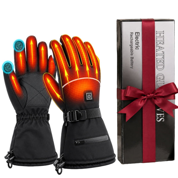 Rechargeable Heated Gloves, 3 Heat Settings
