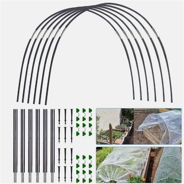 Fiberglass Garden Hoops for Raised Beds