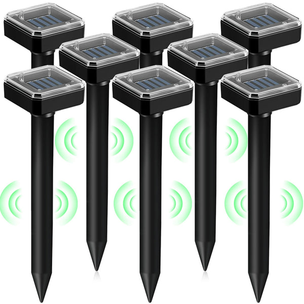 Solar Mole & Vole Stakes, Square-Top, 8-Pack