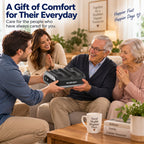 Shiatsu foot massager with heat: massager presented as a gift.